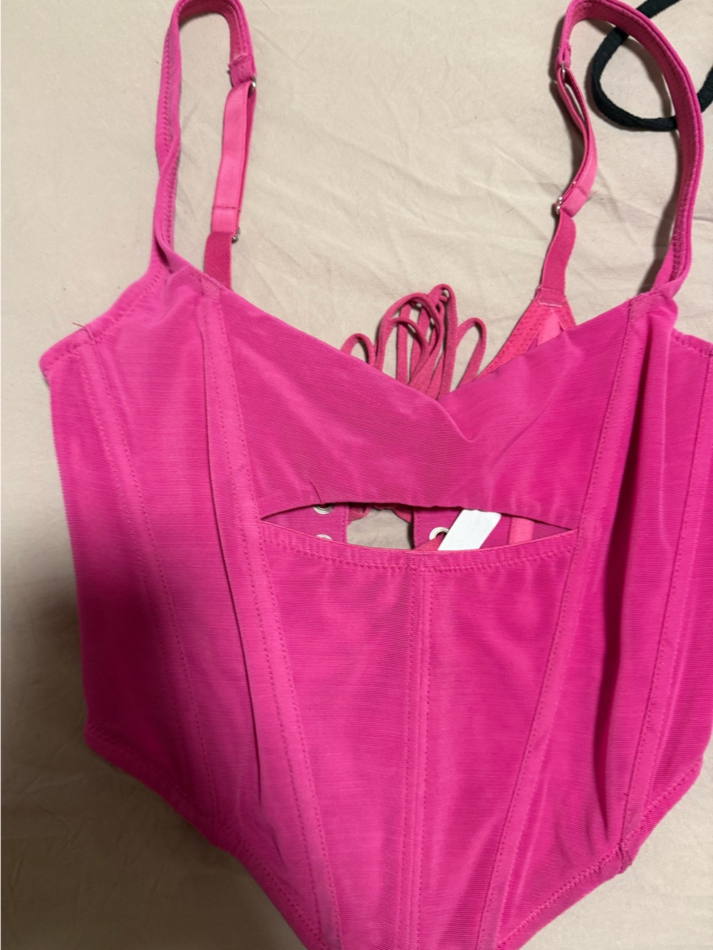 Urban Outfitters Bright Pink Lace-Up courses